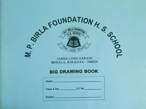 MP Birla School - Drawing Book - Big